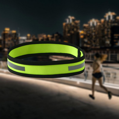 Sport fejpánt, fényvisszaverő izzadságelnyelő edzéshez Uniszex felnőttek