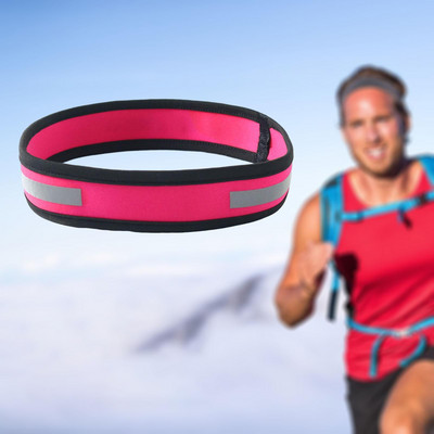 Sport fejpánt, fényvisszaverő izzadságelnyelő edzéshez Uniszex felnőttek