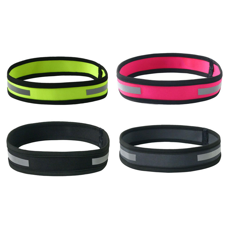 Sport fejpánt, fényvisszaverő izzadságelnyelő edzéshez Uniszex felnőttek