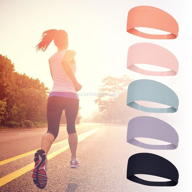 Banda pentru cap pentru bărbați pentru sport, bandă de păr pentru antrenament, pentru eliminarea transpirației, alergare, antrenament, antrenament, tenis, baschet, fotbal, banda pentru cap