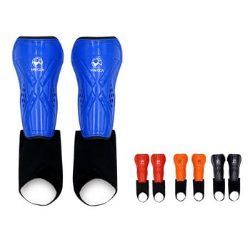 Παιδικό ποδόσφαιρο Shin Guards Ποδόσφαιρο Προστασία αστραγάλου Μαξιλαράκια ποδιών Κάλτσες γάμπας Ζώνη για παιδιά Kick Boxing Taekwondo MMA