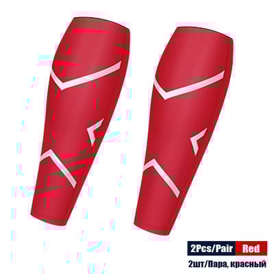 2 бр. Спортни компресионни ръкави за крака Компресивен чорап за бягане Шина за пищял Разширена вена Облекчаване на болката в прасеца Предпазители за прасеца Бегачи