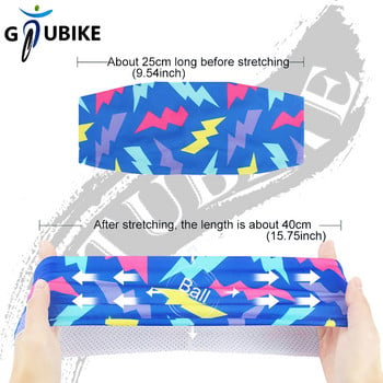 GTUBIKE Elastic Cycling Yoga Headband Επίδεσμος ιδρώτας Sport Hair Band Workout Fitness Jog Μπάσκετ Τρέξιμο Sweatband Γυναίκες Άντρες