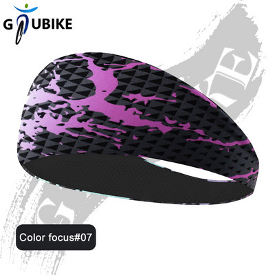 GTUBIKE Elastic Cycling Yoga Headband Επίδεσμος ιδρώτας Sport Hair Band Workout Fitness Jog Μπάσκετ Τρέξιμο Sweatband Γυναίκες Άντρες