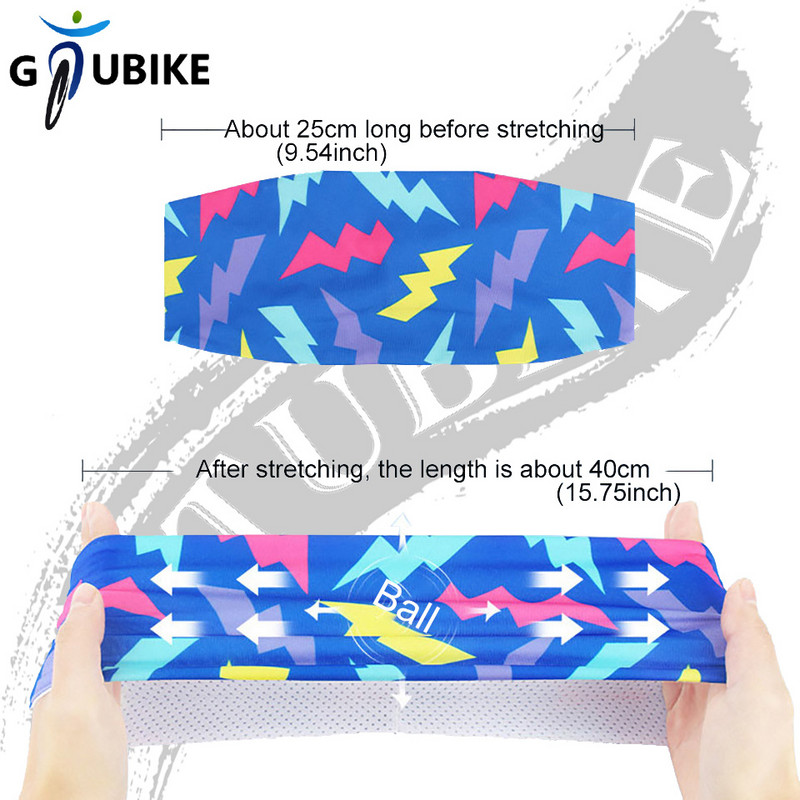 GTUBIKE Elastic Cycling Yoga Headband Επίδεσμος ιδρώτας Sport Hair Band Workout Fitness Jog Μπάσκετ Τρέξιμο Sweatband Γυναίκες Άντρες