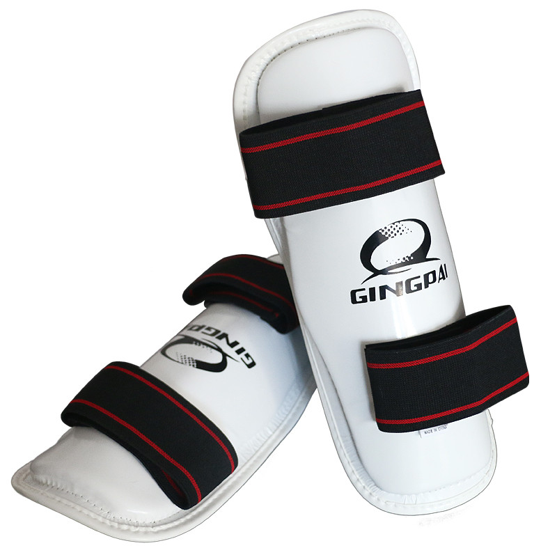 1 paari säärekaitsmed kickpoksiks MMA karate taekwondo sanda võitluse kaitsevarustus Muay Thai kaitse säärevarre jalakaitsmed