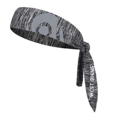 WEST BIKING Bentiță absorbantă pentru ciclism Bărbați, femei, Bandă pentru transpirație, Benzi de păr pentru yoga, Bentita de păr anti-alunecare, Uscare rapidă, Alergare, Fitness