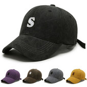 Νέα Προσαρμοσμένα καπέλα για τρέξιμο με μπέιζμπολ Snapbacks HipHop Ανδρικά Γυναικεία Ζευγάρι Vintage Πλυμένο καπέλο γείσου