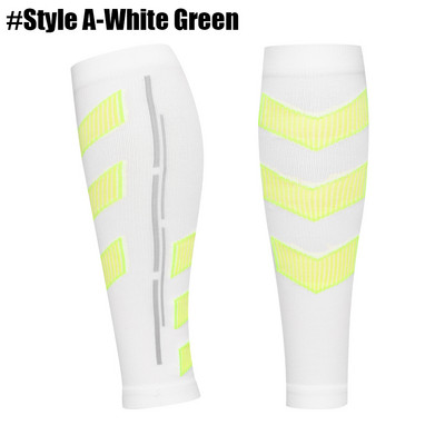 1Pár sportkompressziós lábszárujj elasztikus lábszártámasz zokni lábmelegítő férfiaknak női kerékpározás futás kosárlabda futball