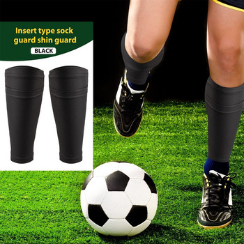 1 Ζεύγος προστατευτικές κάλτσες ποδοσφαίρου, προστατευτικό κνήμης με τσέπη για ποδόσφαιρο, μαξιλαράκια ποδοσφαίρου, μανίκια στήριξης ποδιών, Έφηβοι, κάλτσες στήριξης γάμπας