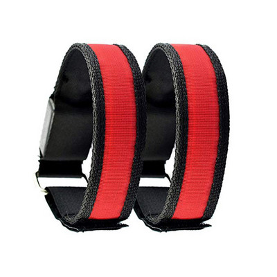 2tk LED vilkuvad randmepaelad Reguleeritavad jooksutuled Spordi helendavad käevõrud jooksjatele Jooksjatele Jalgratturitele Ohutusrattaga sõitmine