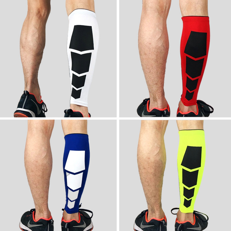 1 gabals sporta ikru saspiešanas uzmava pret UV staru kāju aizsargs sāpes mazinošs apakšstilbu aizsargs skriešana riteņbraukšana basketbols volejbols teniss