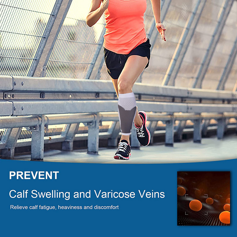 1 paar kompressioonvarrukaid meestele, naistele – ideaalne valik meie kompressioonsokkidele jooksmiseks, sääreluu, reisimiseks, põetamiseks