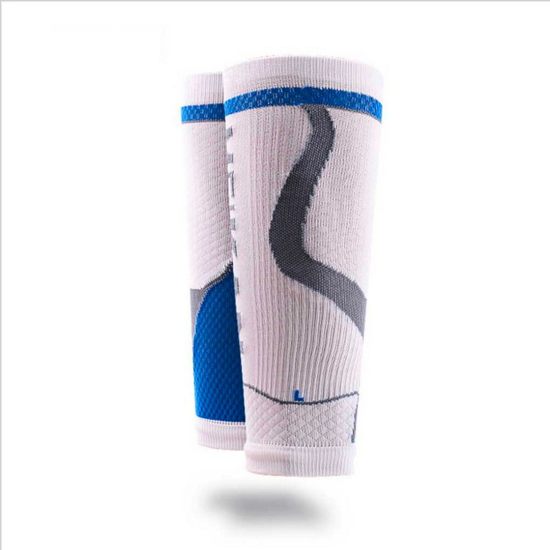 1 pár stabilizáló izmok futó lábszárvédő energia kompresszió kocogás vádli ujjú foci kosárlabda Crus védő