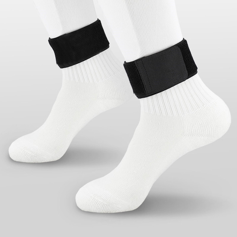 ΝΕΟ-1 Ζεύγος Ποδοσφαίρου Shin Guard Stay Fixed Tape Tape Shin Pads Αποτρέπει την πτώση Ρυθμιζόμενος ελαστικός αθλητικός επίδεσμος