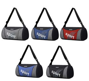 Спортна чанта с голям капацитет Мъже Жени Пътна чанта през рамо на открито Преносима фитнес тренировка Йога Спортни чанти за плуване