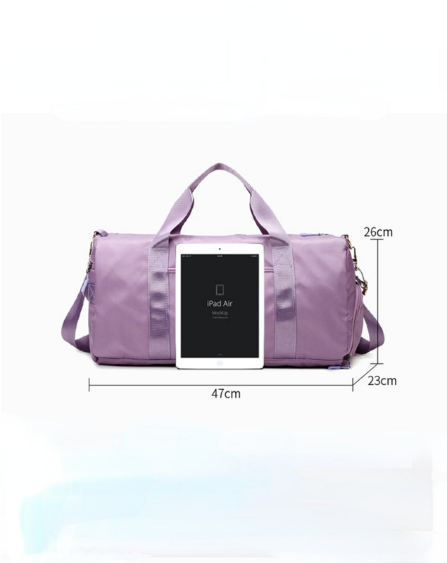 Jõusaalikotid Veekindel nailonist välisporditreening Fitness Reisijooga Ultrakerge kott Meeste Naiste käekott koos kingakambriga