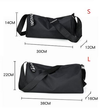 Мъжка чанта за фитнес за фитнес тренировки Дамска чанта за йога Пътна чанта на открито Спортна чанта за плуване Многофункционални водоустойчиви чанти за рамо