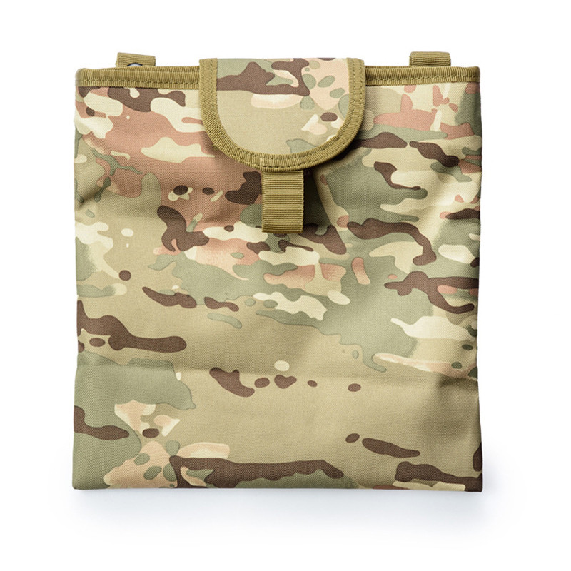 Taktinis sulankstomas krepšys karinis Airsoft EDC Molle Dump žurnalo krepšys, medžioklės dažasvydžio perdirbimas, šaudmenų juosmens krepšio įranga