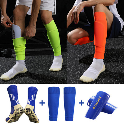 Нов стил Футболни чорапи Кръгли силиконови вендузи Grip Anti Slip Футболни чорапи Спорт Мъже Жени Бейзболни чорапи за ръгби удебелени