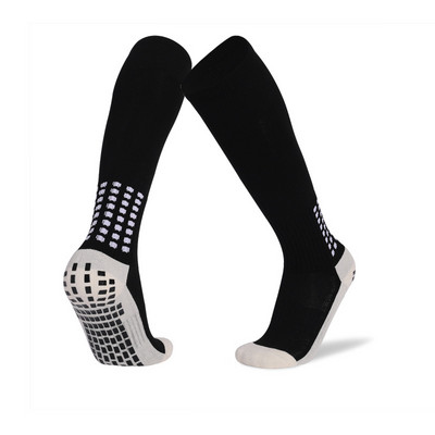 Naujo stiliaus futbolo kojinės apvalios silikoninės siurbimo taurelės rankena Neslystančios futbolo kojinės sportinės vyriškos beisbolo regbio kojinės storinimas