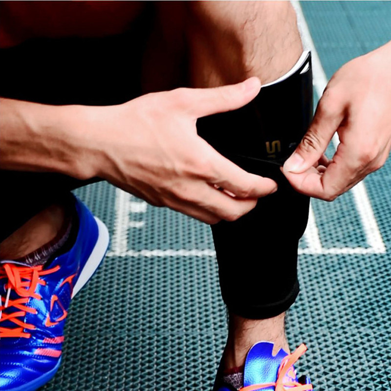Ανδρικά Γυναικεία Ποδόσφαιρο Επιθέματα Κνήμης Κάλτσες Μόσχου Μανίκι Πόδι Στήριγμα γάμπας Προστατευτικό Πατινάζ Αθλητικό ποδόσφαιρο Shin Guard