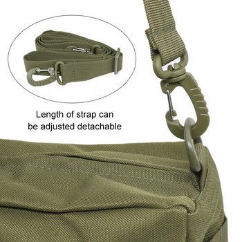 Тактическа раница Военна чанта Molle Sling Bag Чанта за съхранение на ловни принадлежности Найлонова Спорт на открито Къмпинг Туризъм Пътна опаковка