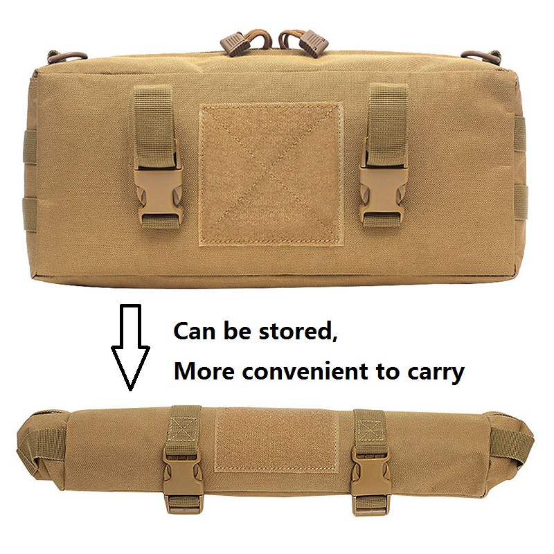 Taktinė kuprinė Karinė Molle Sling Krepšys Medžioklės Priedai Laikymo maišelis Nailonas Lauko Sportas Stovyklavietės Žygiams Kelionių Paketas