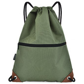 Vreća za vježbanje Ruksak s uzicom Vodootporna torba s uzicom i džepovima s patentnim zatvaračem Lagana torba Ruksak s vrpcom Sportska torba