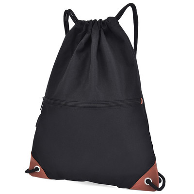 Vreća za vježbanje Ruksak s uzicom Vodootporna torba s uzicom i džepovima s patentnim zatvaračem Lagana torba Ruksak s vrpcom Sportska torba
