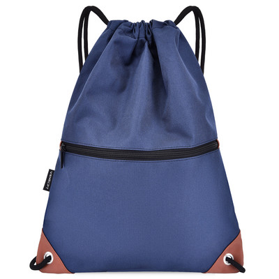 Vreća za vježbanje Ruksak s uzicom Vodootporna torba s uzicom i džepovima s patentnim zatvaračem Lagana torba Ruksak s vrpcom Sportska torba