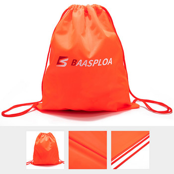Раница с шнурове Водоустойчива чанта с шнурове Спортна чанта Фитнес чанта за мъже Жени Baasploa Сгъваеми спортни аксесоари