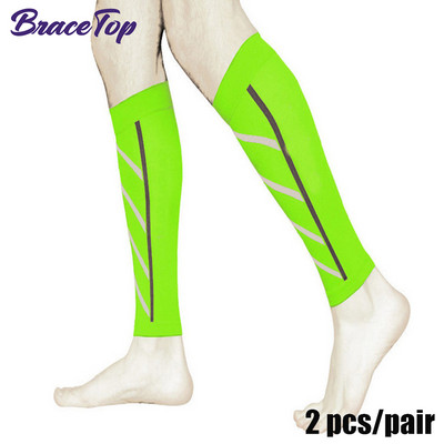 BraceTop 1 paari kompressiooniga säärevarrukad Sääre lahas, säärekrampi toetavad sääre kompressioonisokid jooksmiseks, tööks, spordiks, rattasõiduks, treeninguks