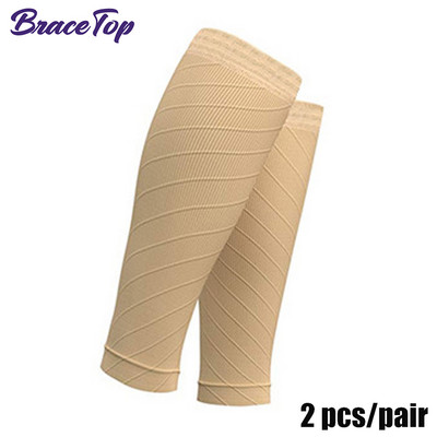 BraceTop 1 paari kompressiooniga säärevarrukad Sääre lahas, säärekrampi toetavad sääre kompressioonisokid jooksmiseks, tööks, spordiks, rattasõiduks, treeninguks