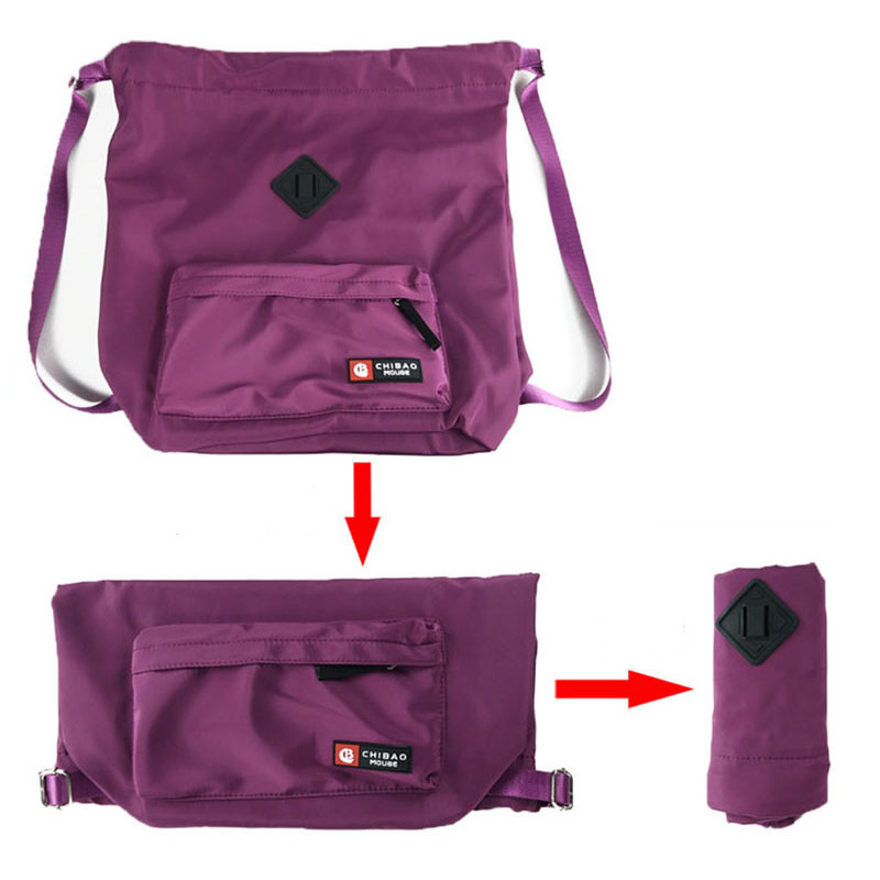 Táska Nyári Vízálló Tornatáska Sporttáska Utazási zsinóros táska Kültéri táska Hátizsák edzéshez Úszás Fitness Táskák Puha hátú