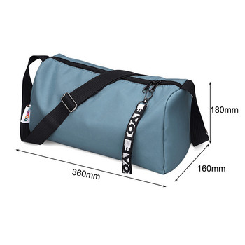 Многофункционална чанта за фитнес Водоустойчива чанта за фитнес тренировки Външна чанта за пътуване Duffle Bag Мъжки спортни чанти за плуване Свръхлека йога Gym Sport