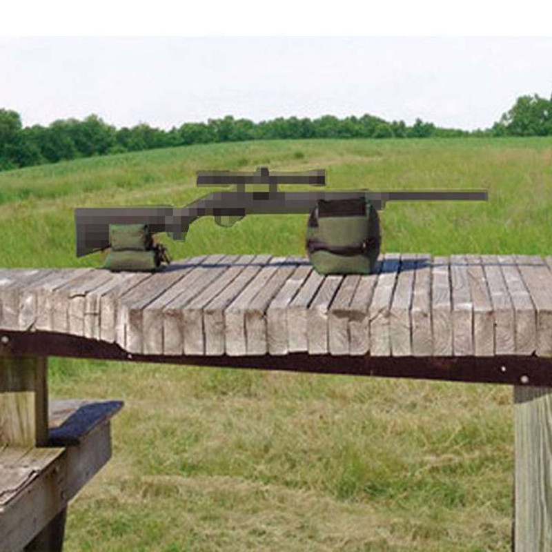 Lasketiiru liivakott vintpüssi pingi tugi Eesmine tagumine tugikott Oxfordi riidest snaiperi sihtmärk Oxfordi riidest täitmata liivakott