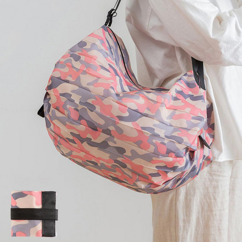 Genți de mână pentru femei, cu umăr portabil, mare, gros, din nailon, husă pliabilă pentru cumpărături.