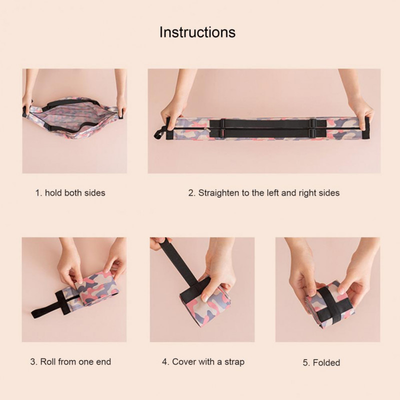 Genți de mână pentru femei, cu umăr portabil, mare, gros, din nailon, husă pliabilă pentru cumpărături.