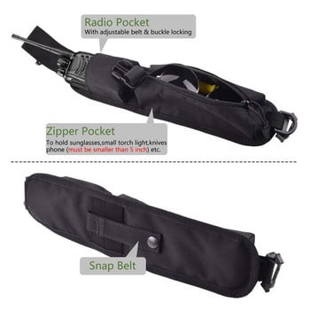 Nylon Molle Pouch Edc Tactical Accessories for Hunting Tactical Military Shoulder Bag Bag Camping Strap Bag Tool Bag