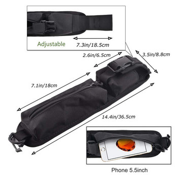 Nylon Molle Pouch Edc Tactical Accessories for Hunting Tactical Military Shoulder Bag Bag Camping Strap Bag Tool Bag