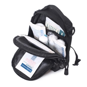 Военна тактическа малка чанта Molle На открито Туризъм Къмпинг Лов Медицинска чанта Водоустойчива EDC чанта за кръста Спортна чанта за телефон за пътуване