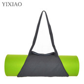 YIXIAO Sports Fitness Yoga Torba Prijenosna platnena joga prostirka Torba za pohranu Sling Carrier Izdržljiva torba za pilates teretanu 26/45x30cm