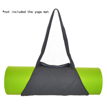 YIXIAO Sports Fitness Yoga Bag Portable Canvas Mat Yoga Storage Bag Sling Carrier Durable Pilates Gym Pack 26/45x30cm