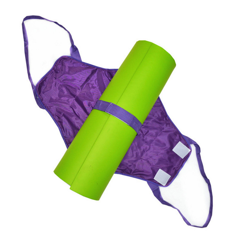 YIXIAO Sports Fitness Yoga Torba Prijenosna platnena joga prostirka Torba za pohranu Sling Carrier Izdržljiva torba za pilates teretanu 26/45x30cm