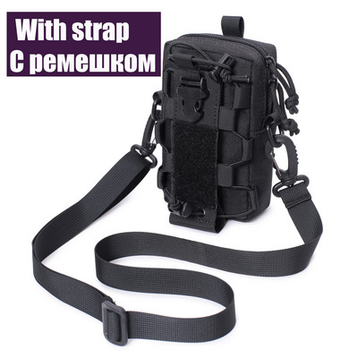Тактическа чанта за кръста Molle, военна торбичка за бутилка, външна жилетка, пакет EDC инструменти, държач за мобилен телефон, калъф, аксесоар за лов, пакет за чанта