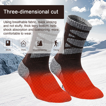 Χειμερινές κάλτσες σκι για άνδρες Γυναικείες Κάλτσες για κρύο καιρό Ζεστές & αναπνέουσες για χειμερινά σπορ Snowboarding Σκι Ορειβασία Πεζοπορία