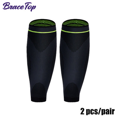 BraceTop Running Athletics Kompressioonvarrukad Jalg sääre sääre lahas Põlvepadja kaitse Sport Ohutus Unisex rattatreeninguks