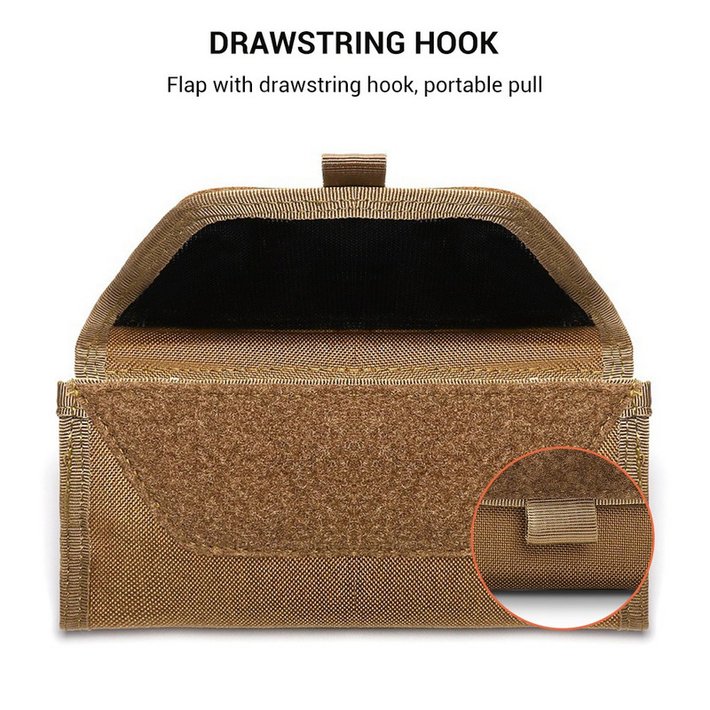 1000D Tactical Dump Drop Pouch Väike tööriista lisatarvikute kott kandekott Admin Pouch Utility tööriistade organiseerimiskott vesti jaoks