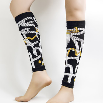 1 чифт Спортни компресионни ръкави за прасеца Еластични чорапи за крака Пътеки Шина за пищяла Разширена вена Облекчаване на болката в прасеца Предпазители за прасеца Бягане